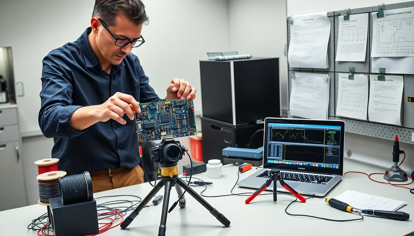 cameras automation sensor transistor elcertothar